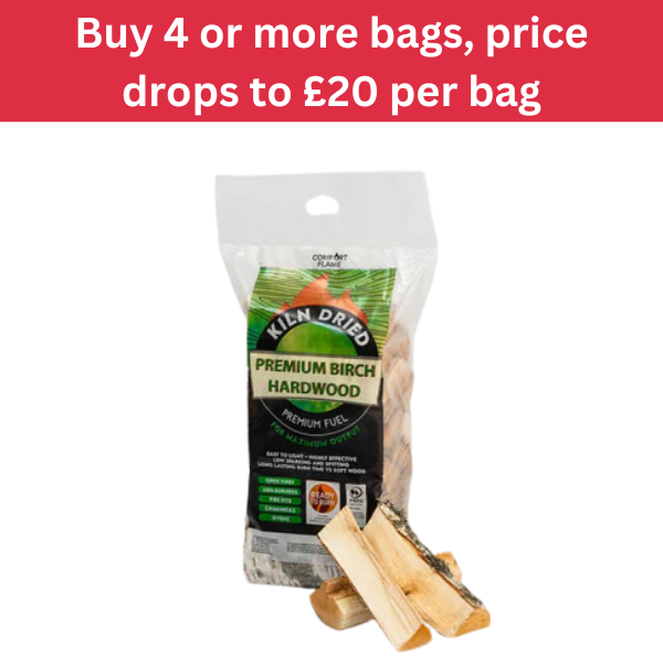 Kiln Dried Hardwood Logs 60L