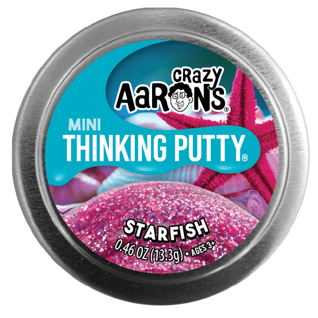 Crazy Aaron's Thinking Putty Mini Tin - Assorted