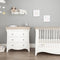 Clara 2 Piece Furniture Set - White/Ash