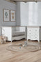 Clara 2 Piece Furniture Set - White/Ash