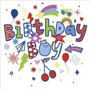 No Age Card Birthday Boy