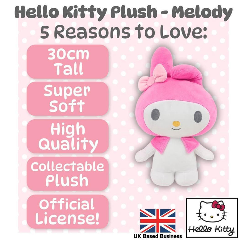 Hello Kitty & Friends Soft Plush 30cm - Melody