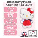 Hello Kitty Soft Plush 30cm - Red