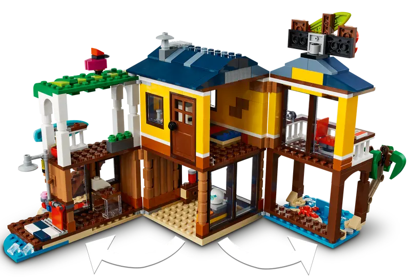 LEGO Creator 3 in 1 Surfer Beach House
