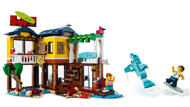LEGO Creator 3 in 1 Surfer Beach House