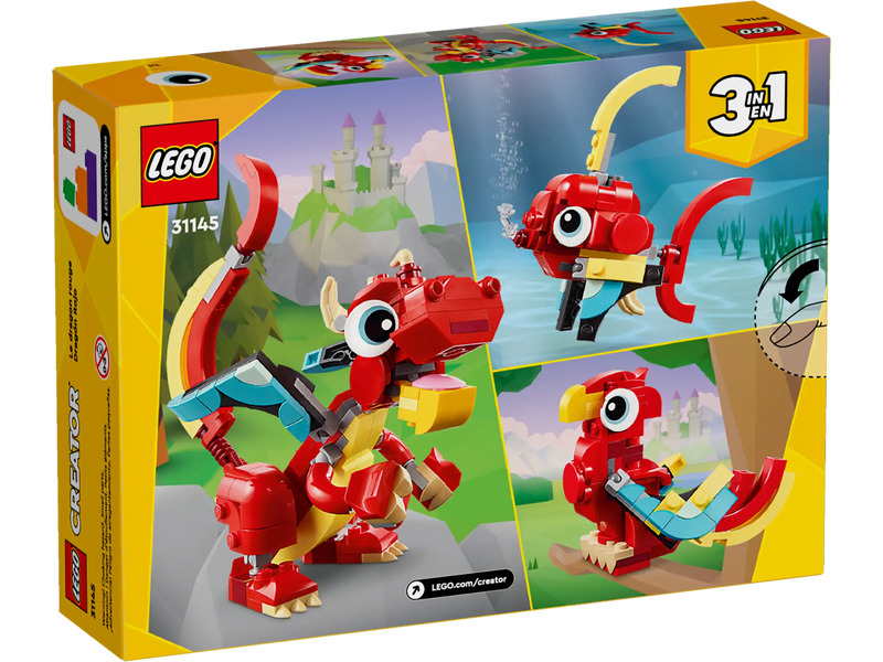 LEGO Creator 3 in 1 Red Dragon