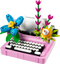 LEGO Creator 3 in 1 Typewriter With Flowers