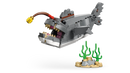 LEGO Creator 3 In 1 Fierce Shark With A Treasure Chest