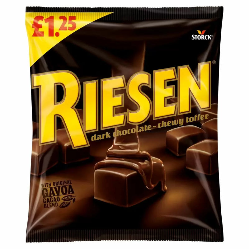 Riesen Dark Chocolate Chewy Toffee Bag