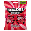 Shades by Niko Straight Up Strawberry Flavour Sweets Bag