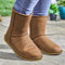 Chestnut Comfi Snugz Boots - Size 4