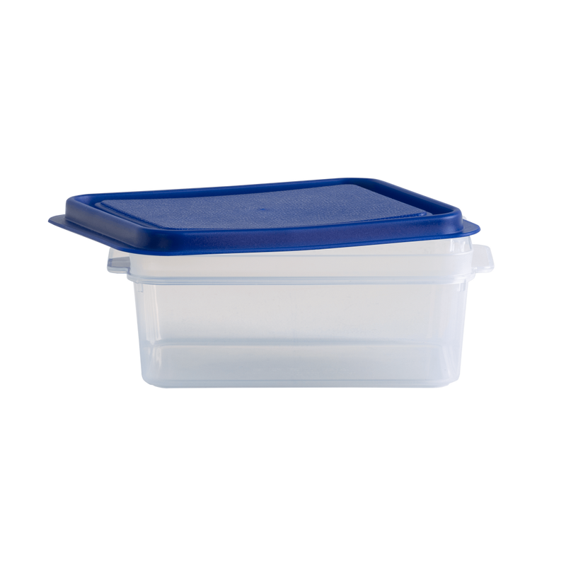 Studio Rectangular Food Box & Lid 1L - Blue
