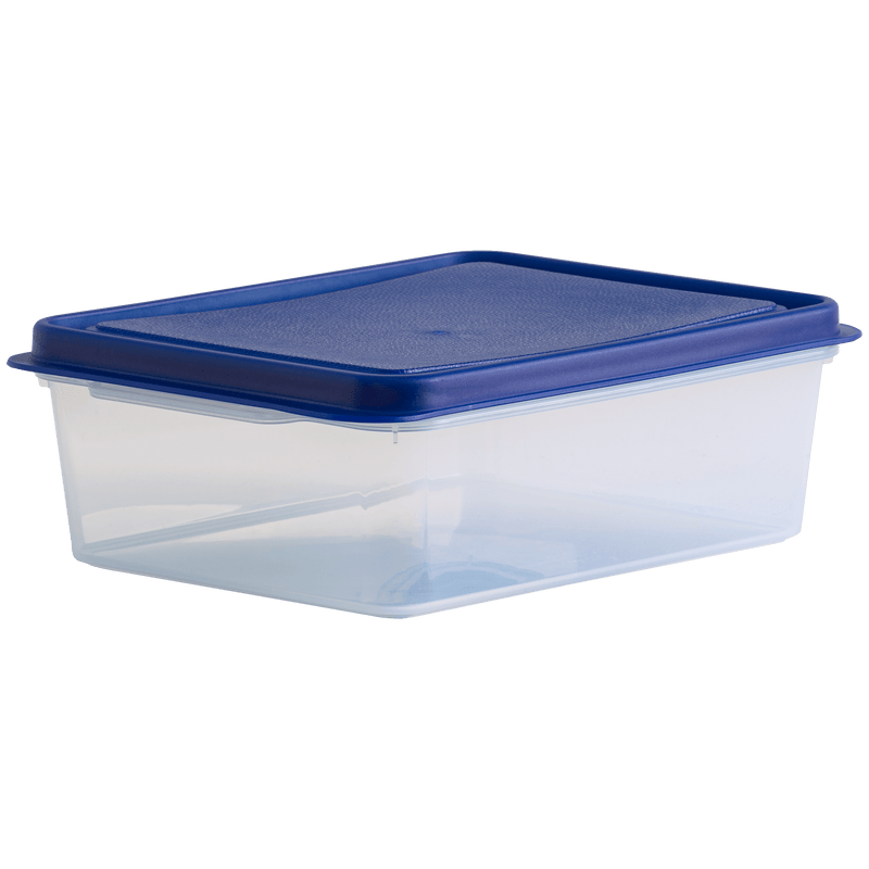 Studio Rectangular Food Box & Lid 2L - Blue
