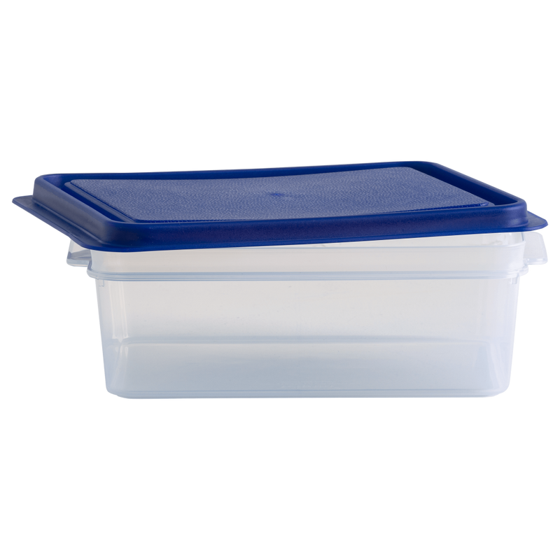 Studio Rectangular Food Box & Lid 2L - Blue