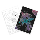 Rainbow Unicorn Scratch Art