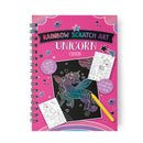 Rainbow Unicorn Scratch Art