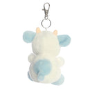 Palm Pals Plush Keyclip - Skyla Blueberry Cow