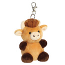 Palm Pals Plush Keyclip - Hubert Highland Cow