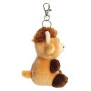 Palm Pals Plush Keyclip - Hubert Highland Cow