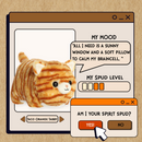 Spudsters Plush - Taco Orange Tabby Cat