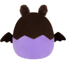 Squishmallows Halloween Plush 7.5" - Perkin the Black Mothman