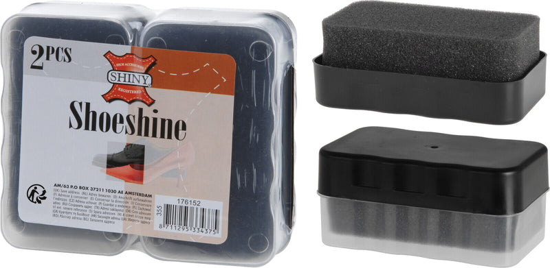 Shoe Shine Sponge 2 Pack