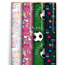 Kids Gift Wrap 3m Assorted