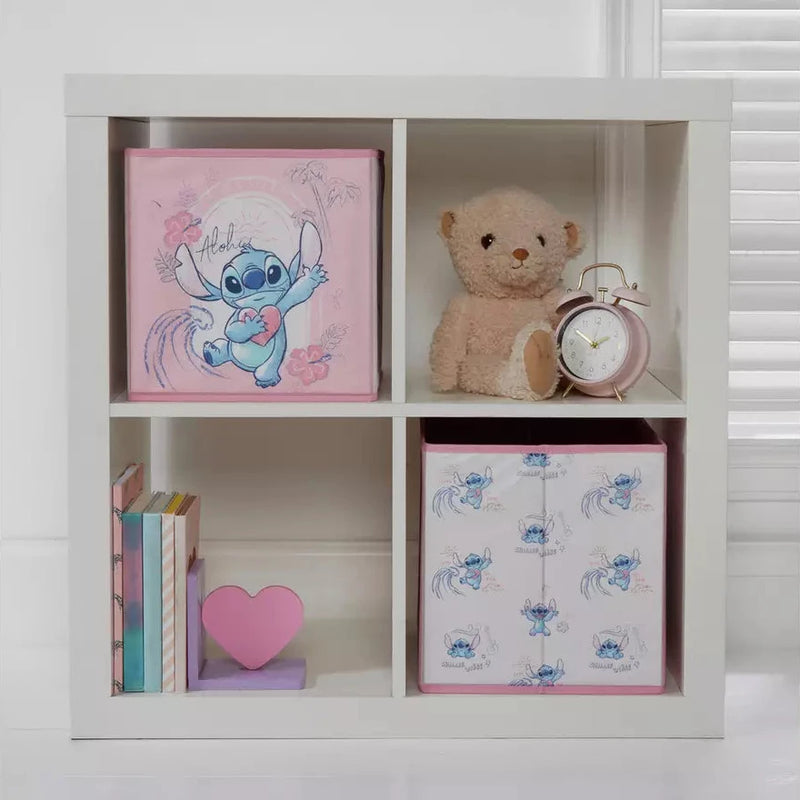 Disney Stitch Storage Cubes 2 Pack