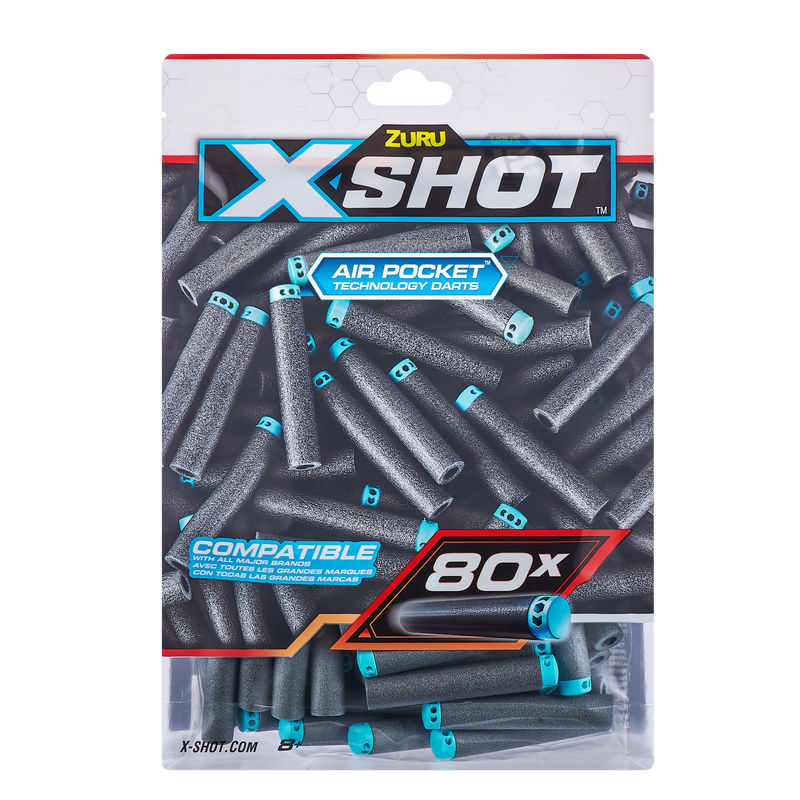 X Shot Dart Refill 80 Pack
