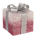 Pink Sparkly Faux Gift Boxes - Set Of 3