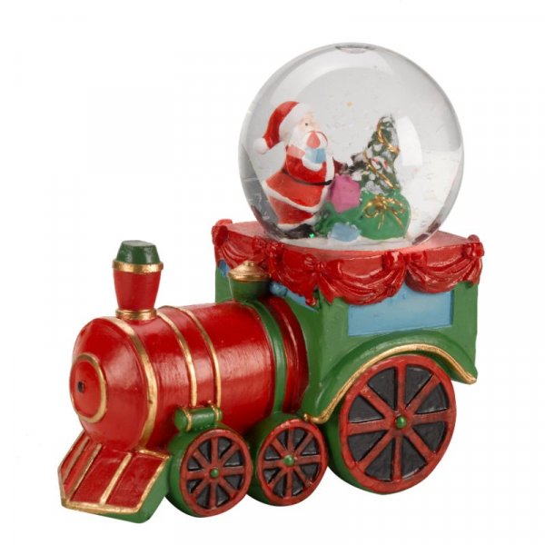 All Aboard! Santa's Express Snow Spheres