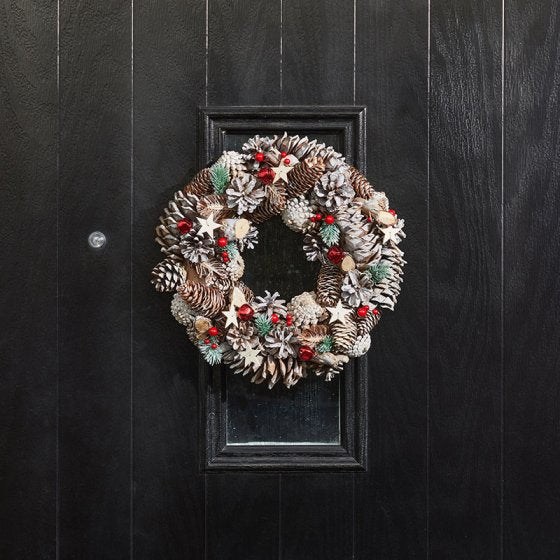 FrostStar Wreath 30cm