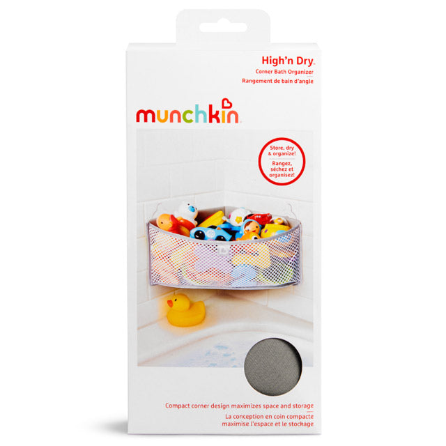 Munchkin High 'n' Dry Corner Bath Organiser