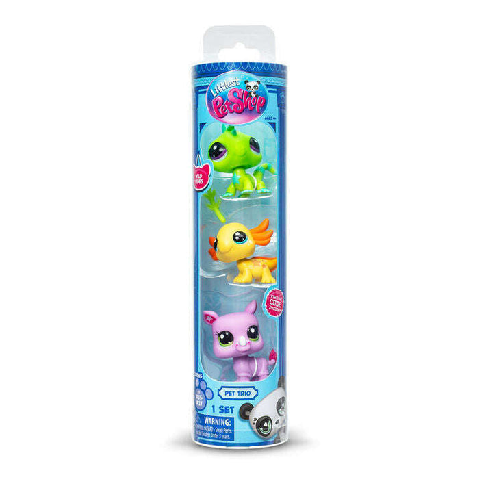 Littlest Pet Shop Tube 3 Pack Assortment