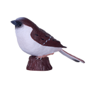 Mojo Fun Bird Figurine - House Sparrow
