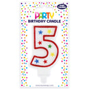 Birthday Candle - Number 5