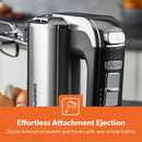 Geepas Black & Silver Hand Mixer