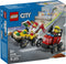 LEGO City Pizza Vs Fire Truck Race Car Pack