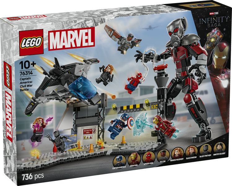 LEGO Marvel Captain Americal Civil War Battle