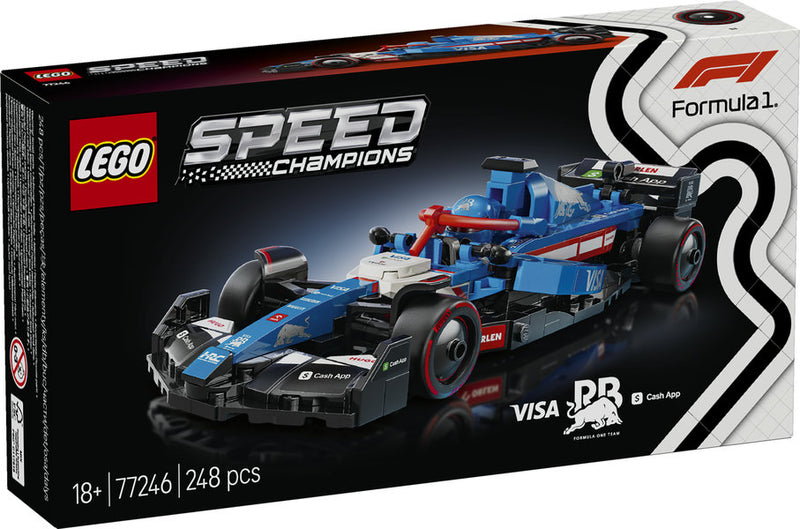 LEGO Speed Visa Cash App RB VCARB 01 F1® Race Car