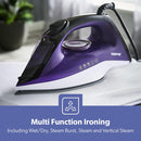 Geepas 2-In-1 Wet and Dry Smart Steam Iron 2400W