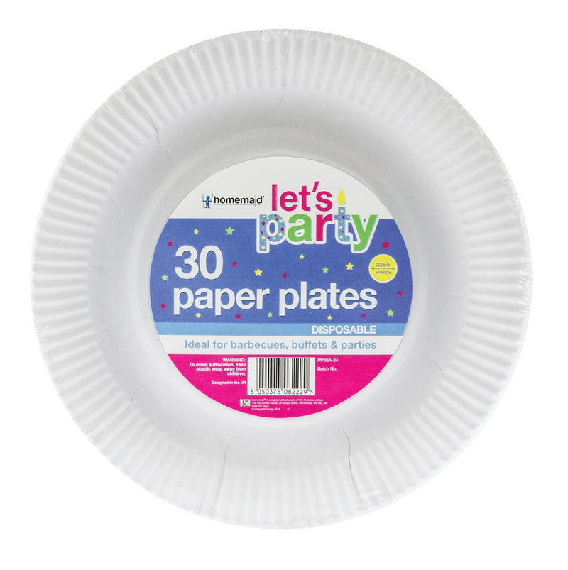 Paper Plates 30pk