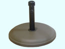 Beach / Garden Parasol Base Polycrete Brown