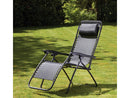 Zero Gravity Relaxer Chair with Cup Holder in Black