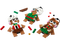 LEGO Gingerbread Ornaments