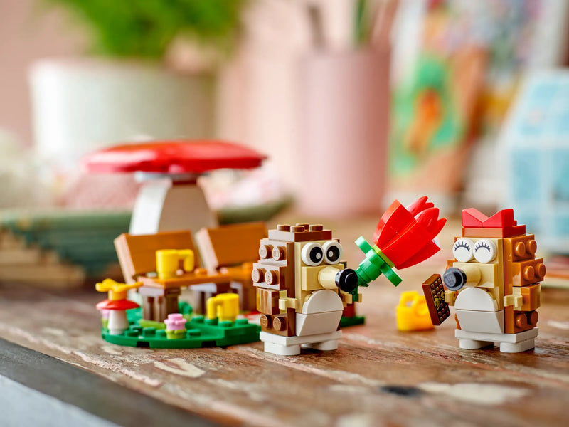 LEGO Hedgehog Picnic Date