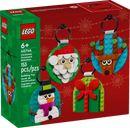 LEGO Christmas Ornament Selection