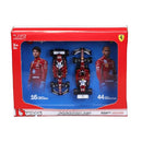 Burago 1:43 F1 Car SF-25 2025 Hamilton & Leclerc - 2 Pack