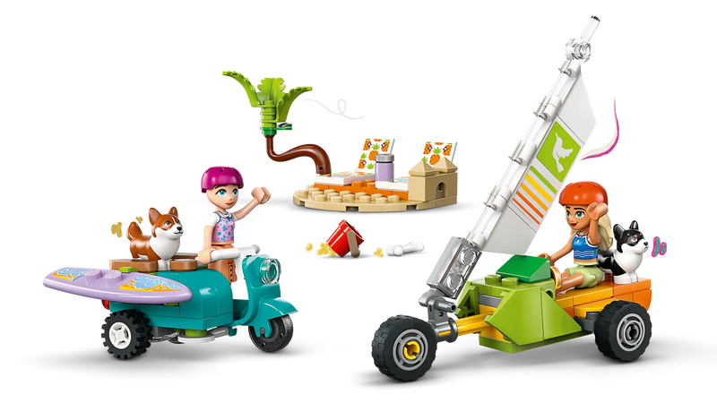 LEGO Friends Surfing Dogs & Scooter Adventure