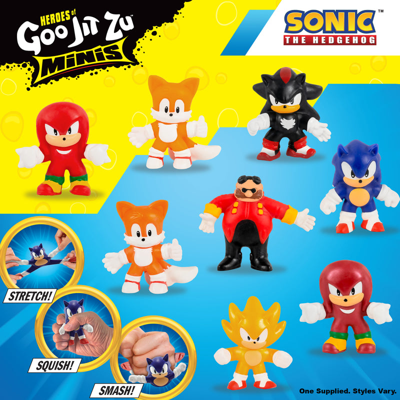 Heroes Of Goo Jit Zu Mini Sonic The Hedgehog Assortment